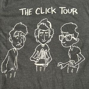 AJR Tour Graphic TShirt Gray Size XS